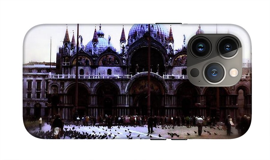 Vintage Travel Cathedral San Marco - Phone Case