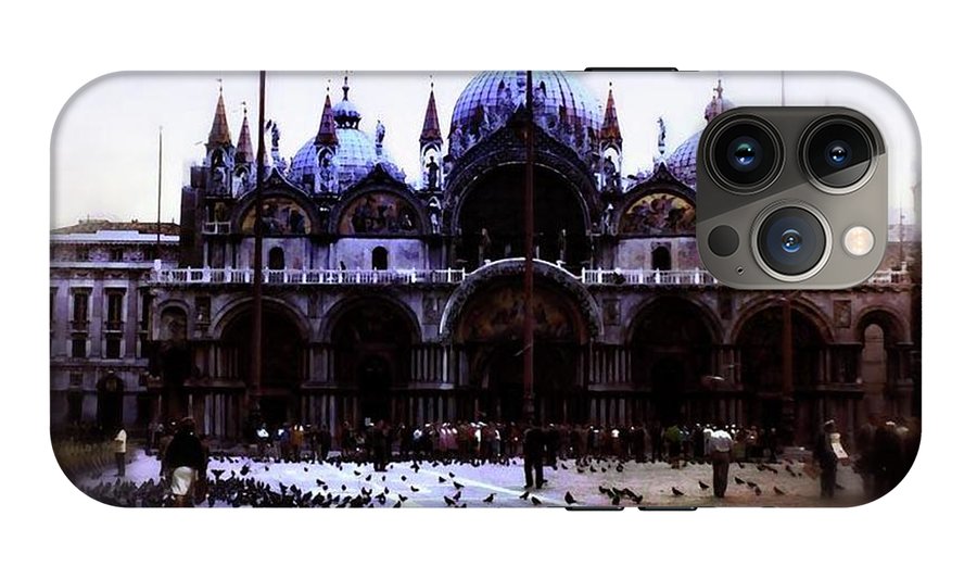 Vintage Travel Cathedral San Marco - Phone Case