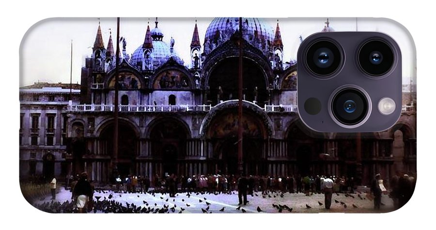 Vintage Travel Cathedral San Marco - Phone Case