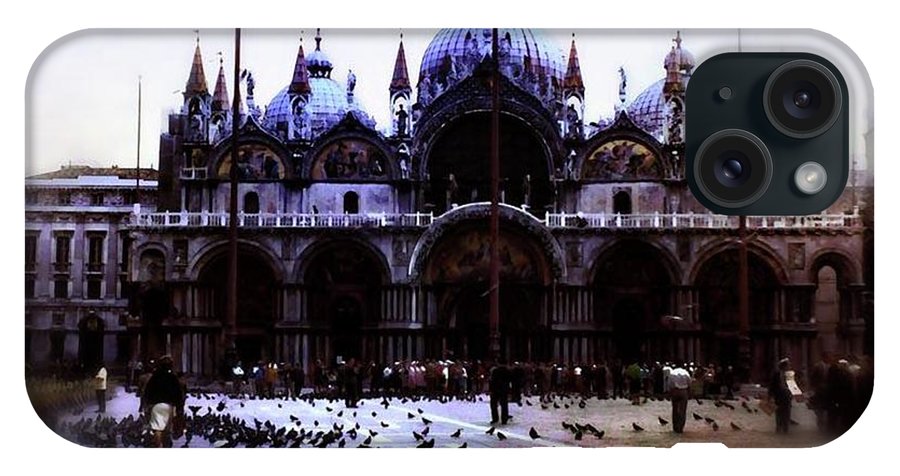 Vintage Travel Cathedral San Marco - Phone Case