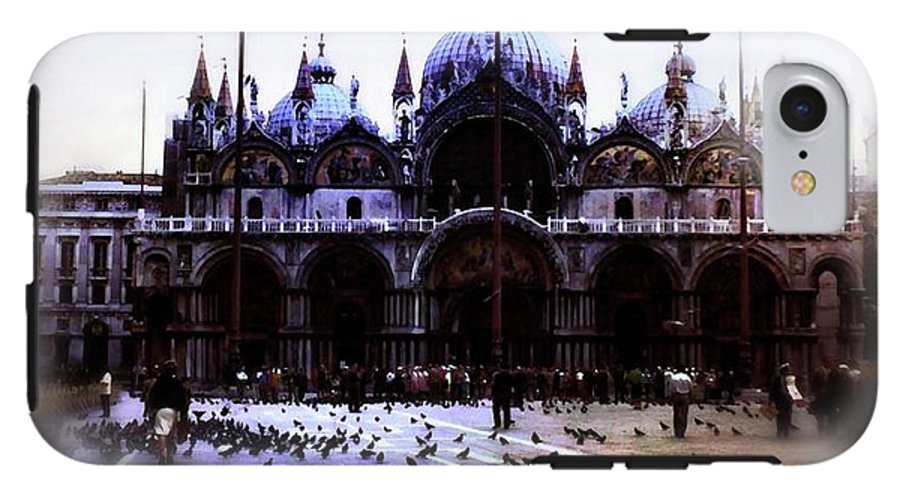 Vintage Travel Cathedral San Marco - Phone Case