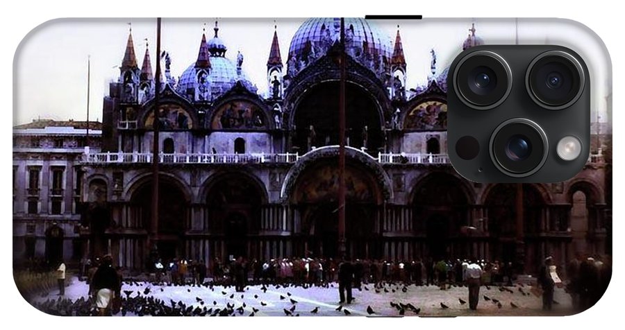 Vintage Travel Cathedral San Marco - Phone Case