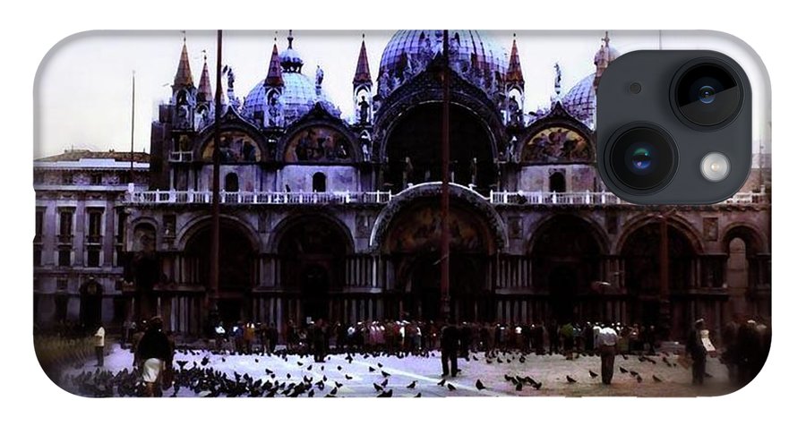 Vintage Travel Cathedral San Marco - Phone Case