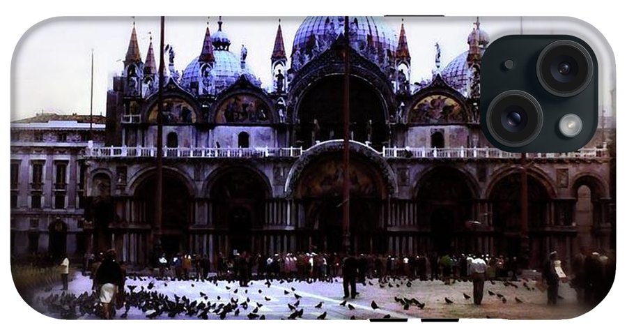 Vintage Travel Cathedral San Marco - Phone Case