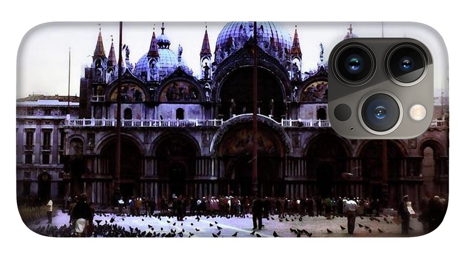 Vintage Travel Cathedral San Marco - Phone Case
