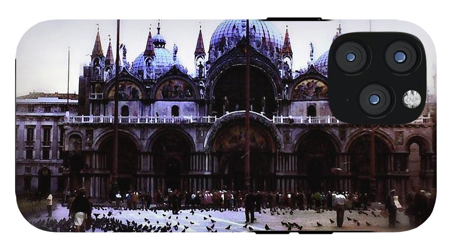 Vintage Travel Cathedral San Marco - Phone Case