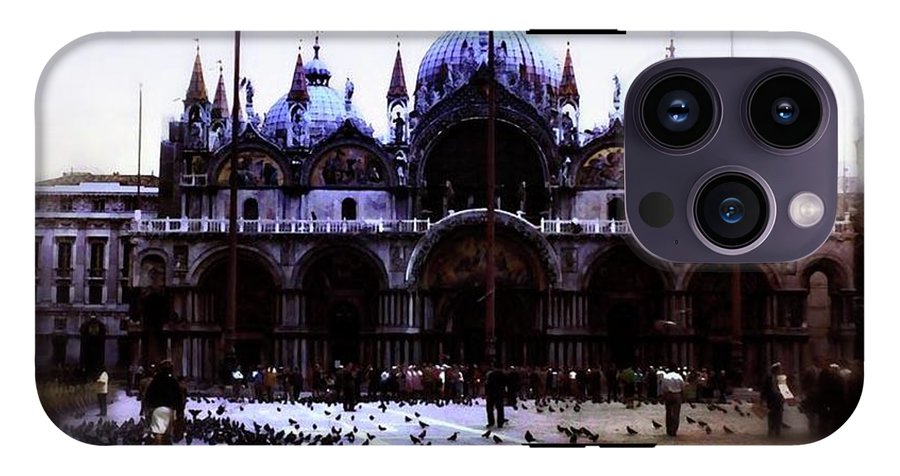 Vintage Travel Cathedral San Marco - Phone Case