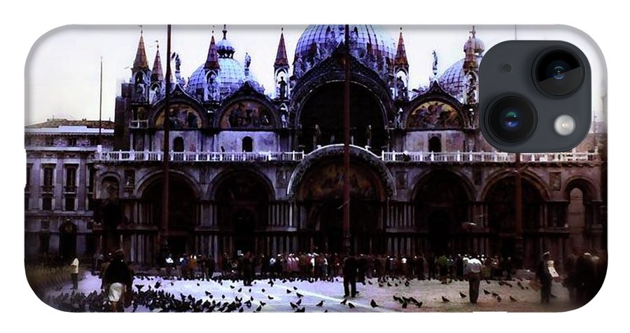 Vintage Travel Cathedral San Marco - Phone Case