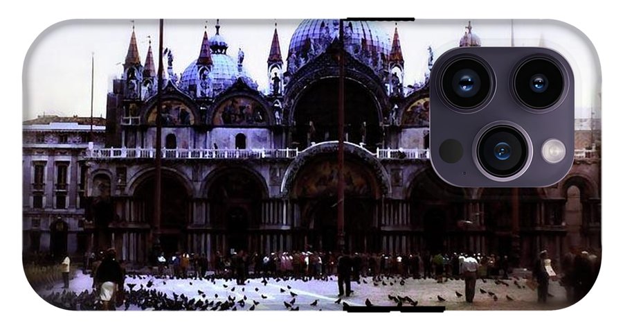 Vintage Travel Cathedral San Marco - Phone Case