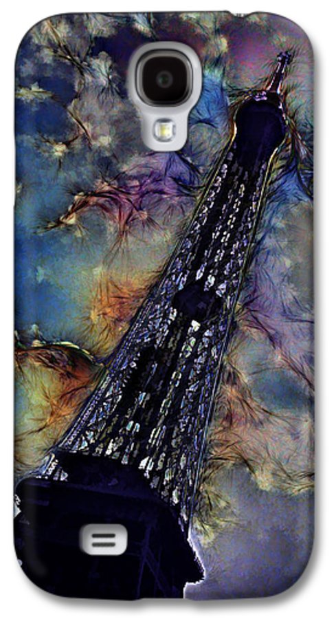 Vintage Travel Eiffel Tower Abstract - Phone Case