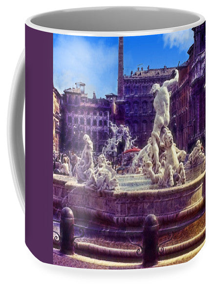 Vintage Travel Italian Fountain - Mug