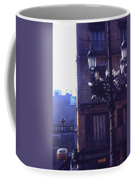 Vintage Travel Italian Street lamp - Mug