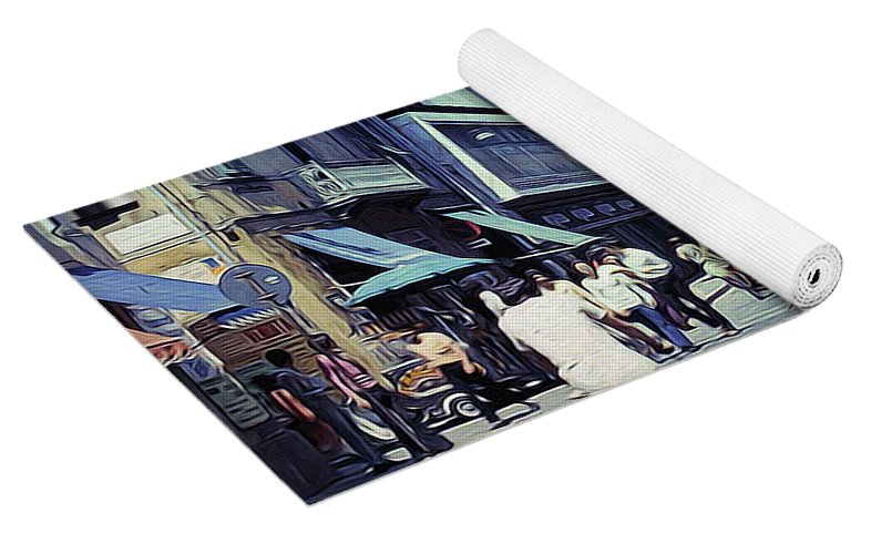 Vintage Travel Italy 1971 - Yoga Mat