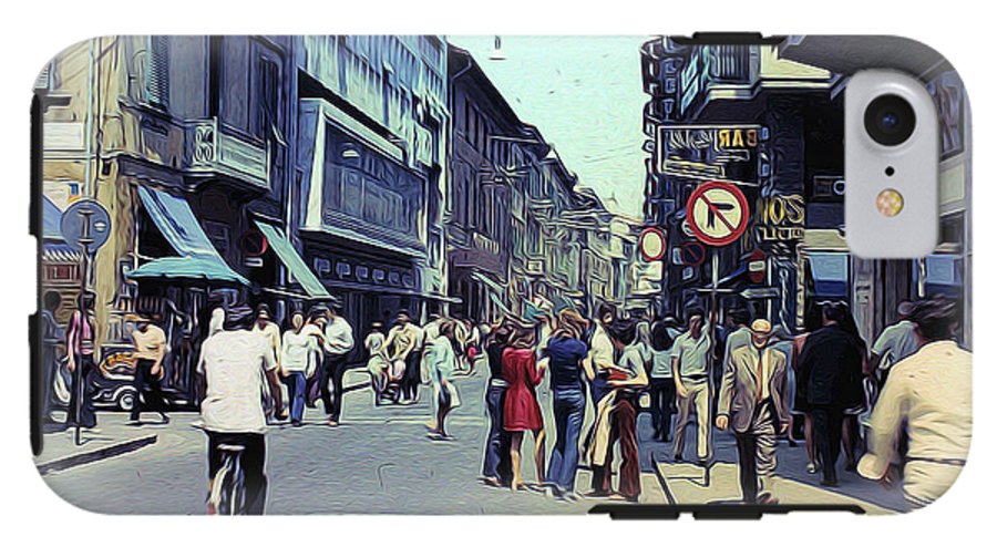 Vintage Travel Italy 1971 - Phone Case