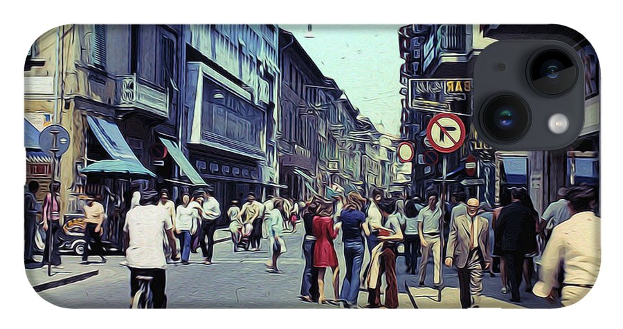 Vintage Travel Italy 1971 - Phone Case