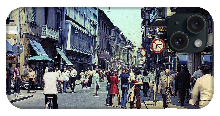 Vintage Travel Italy 1971 - Phone Case