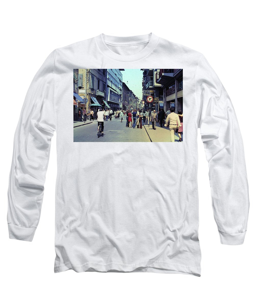 Vintage Travel Italy 1971 - Long Sleeve T-Shirt