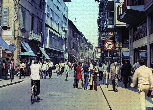 Vintage Travel Italy 1971 - Puzzle