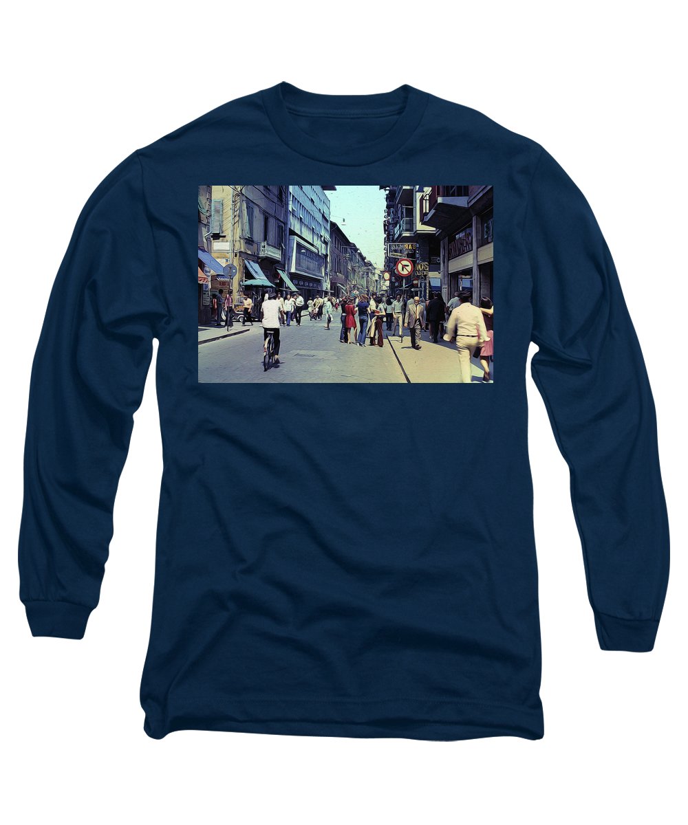 Vintage Travel Italy 1971 - Long Sleeve T-Shirt