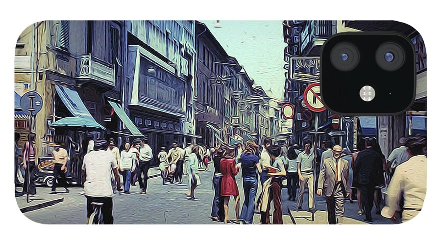 Vintage Travel Italy 1971 - Phone Case
