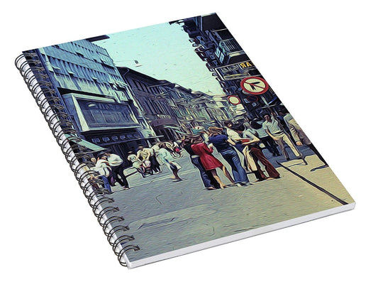 Vintage Travel Italy 1971 - Spiral Notebook