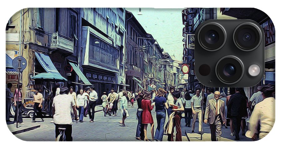 Vintage Travel Italy 1971 - Phone Case