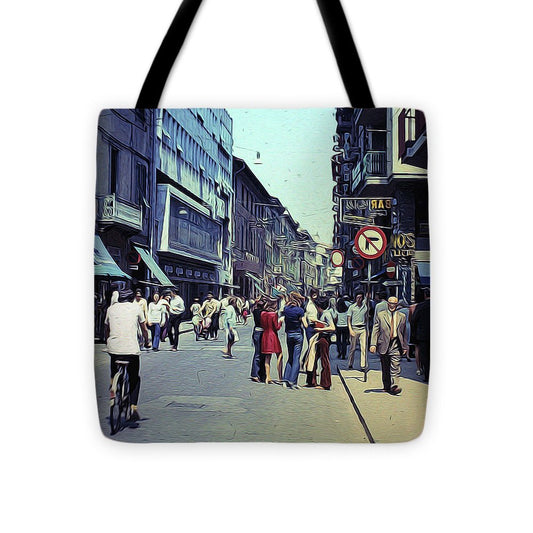 Vintage Travel Italy 1971 - Tote Bag