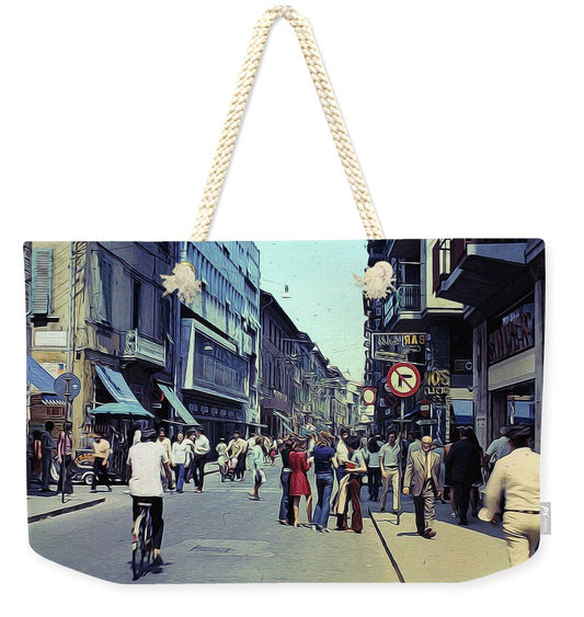 Vintage Travel Italy 1971 - Weekender Tote Bag
