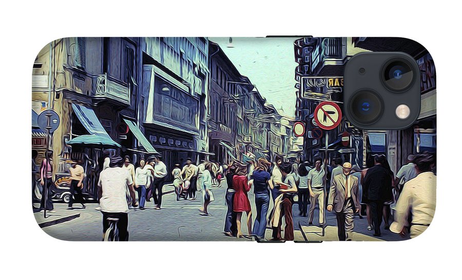 Vintage Travel Italy 1971 - Phone Case