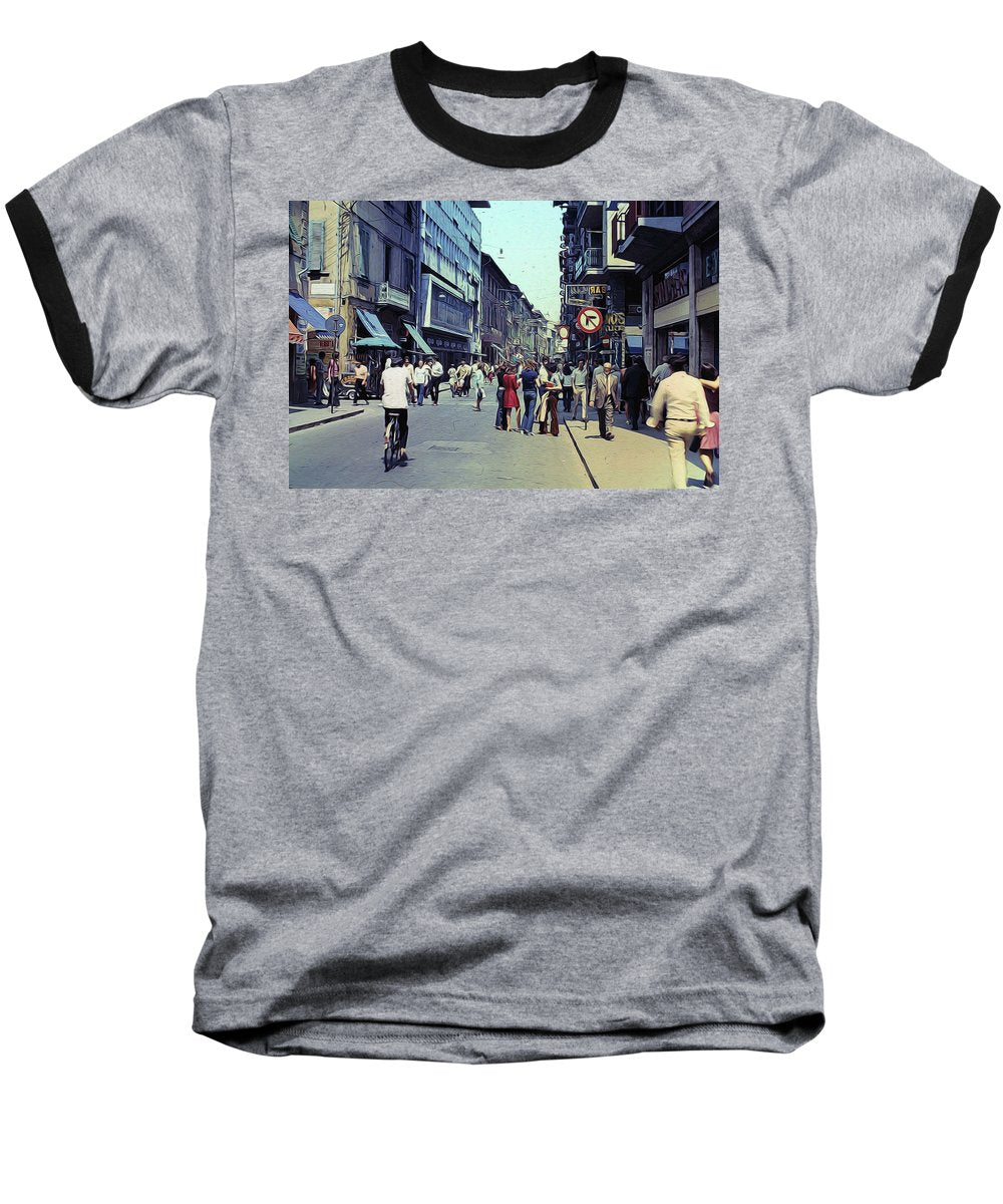 Vintage Travel Italy 1971 - Baseball T-Shirt