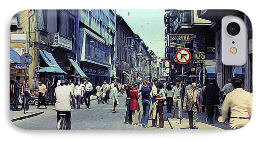 Vintage Travel Italy 1971 - Phone Case