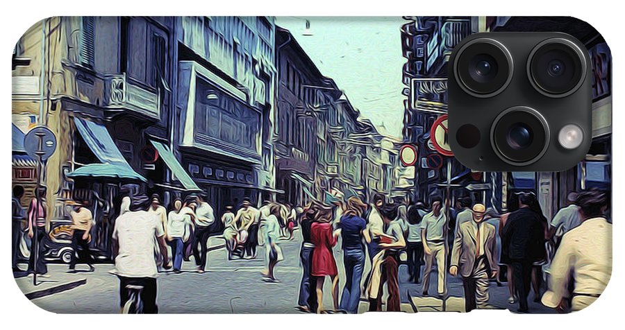 Vintage Travel Italy 1971 - Phone Case