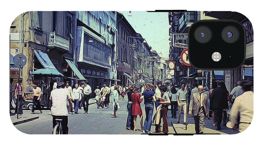 Vintage Travel Italy 1971 - Phone Case