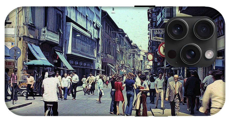 Vintage Travel Italy 1971 - Phone Case