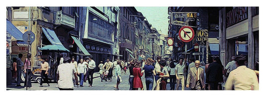 Vintage Travel Italy 1971 - Yoga Mat