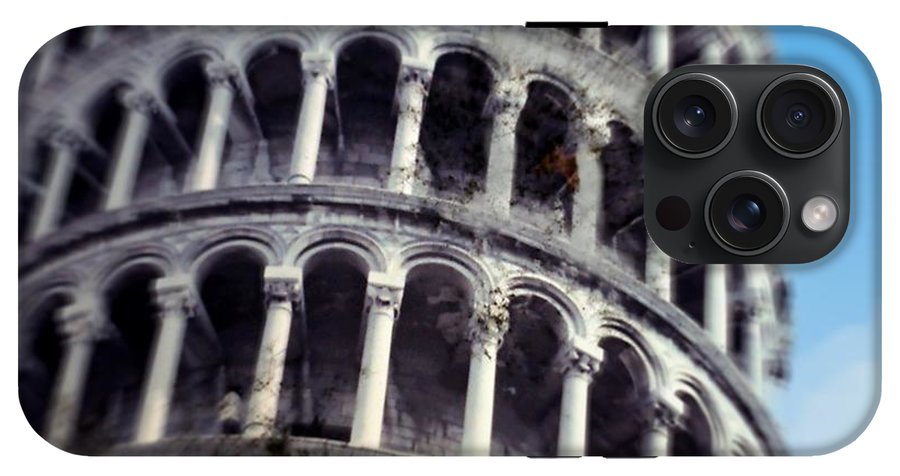 Vintage Travel Leaning Pisa Tower - Phone Case