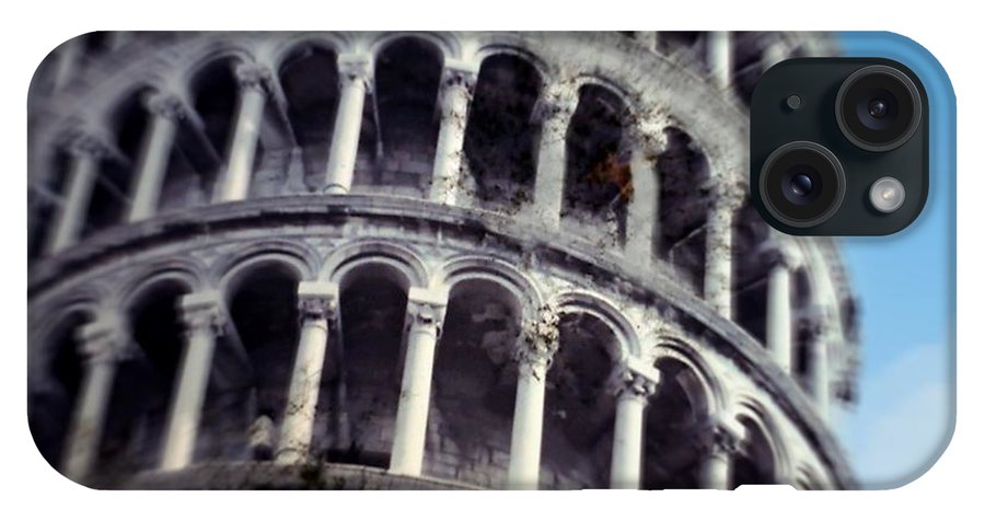 Vintage Travel Leaning Pisa Tower - Phone Case