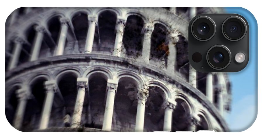 Vintage Travel Leaning Pisa Tower - Phone Case