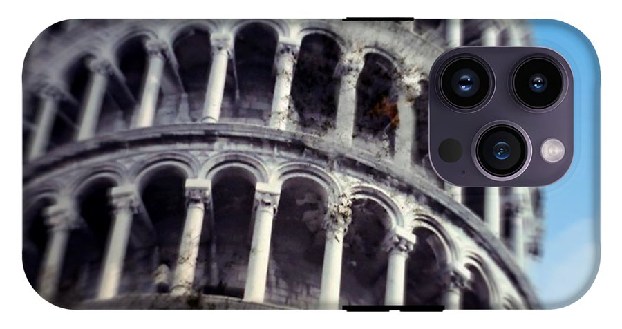 Vintage Travel Leaning Pisa Tower - Phone Case