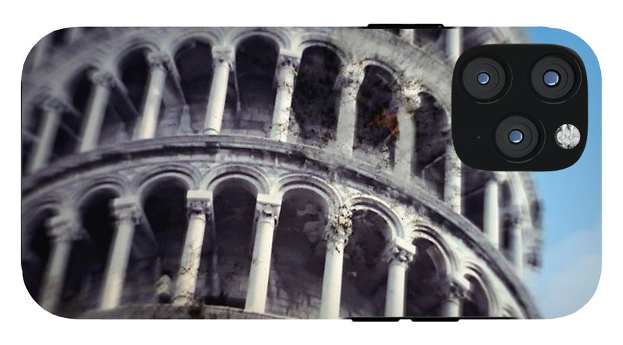 Vintage Travel Leaning Pisa Tower - Phone Case