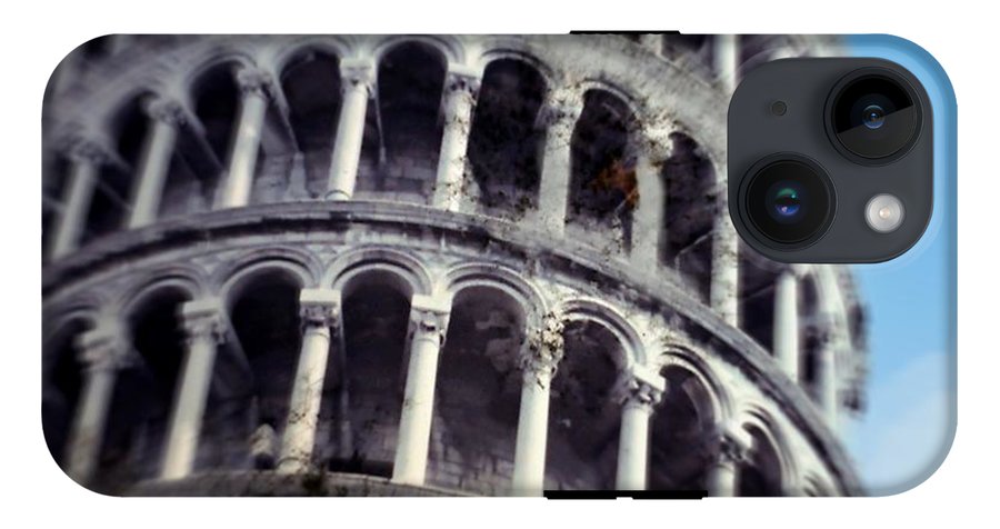 Vintage Travel Leaning Pisa Tower - Phone Case