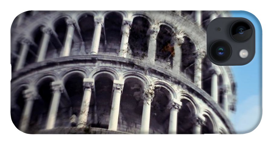 Vintage Travel Leaning Pisa Tower - Phone Case