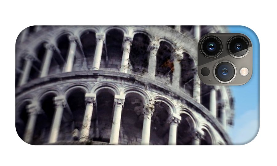 Vintage Travel Leaning Pisa Tower - Phone Case