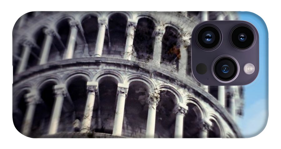 Vintage Travel Leaning Pisa Tower - Phone Case