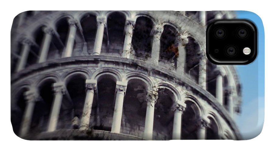 Vintage Travel Leaning Pisa Tower - Phone Case