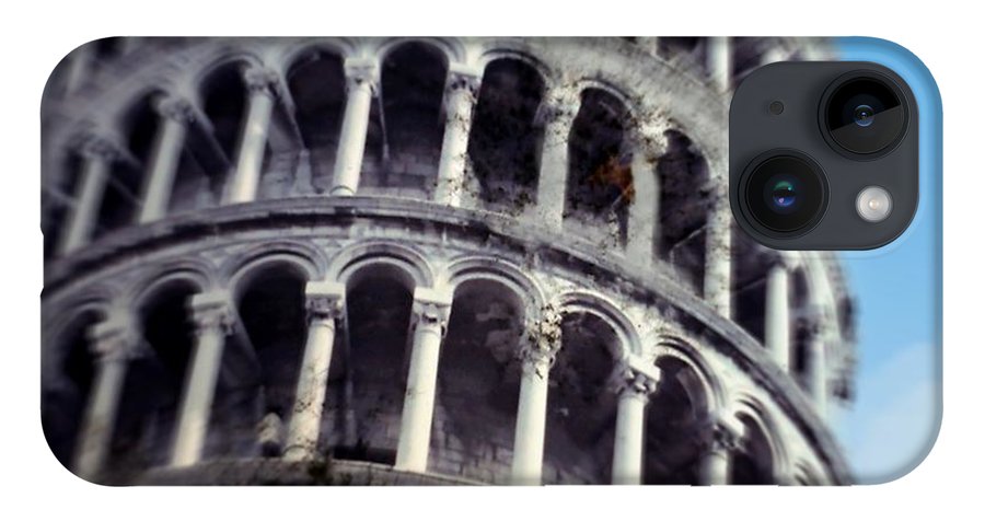 Vintage Travel Leaning Pisa Tower - Phone Case