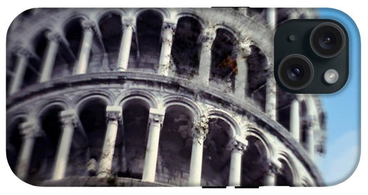 Vintage Travel Leaning Pisa Tower - Phone Case