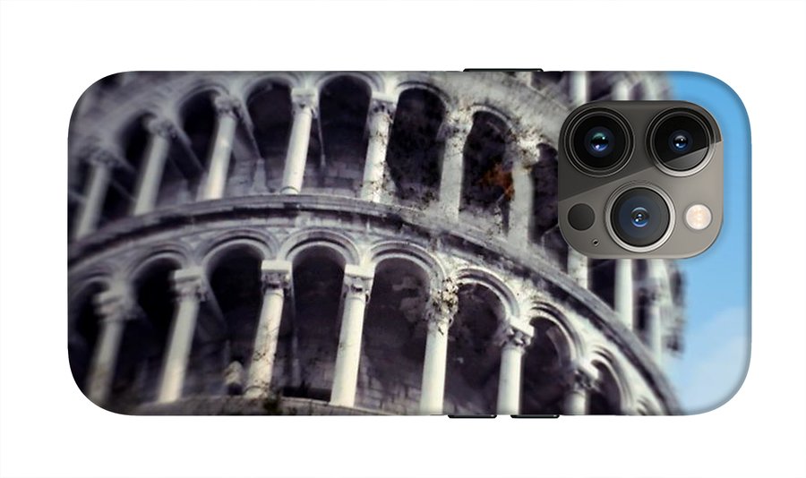 Vintage Travel Leaning Pisa Tower - Phone Case