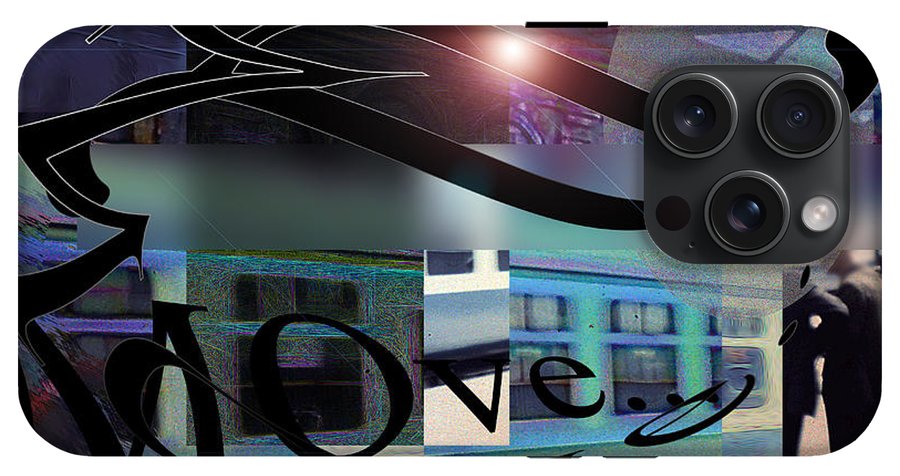 Vintage Travel Love To Take The Train - Phone Case