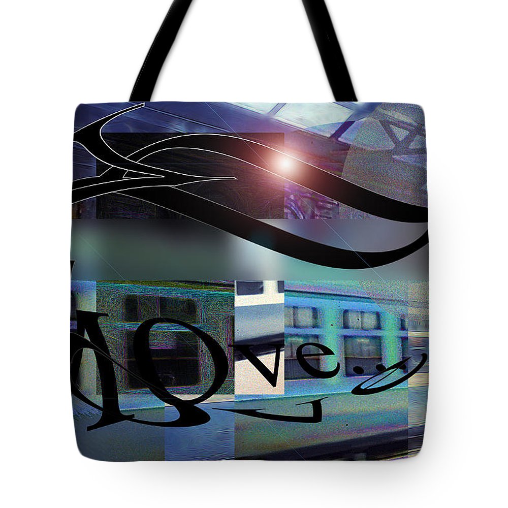 Vintage Travel Love To Take The Train - Tote Bag